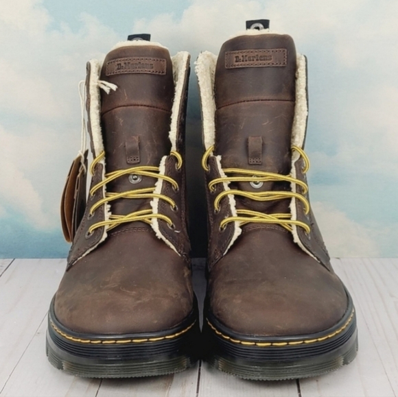 Dr. Martens Crazy Horse Boot Size 8 FREE SHIP - Picture 3 of 13